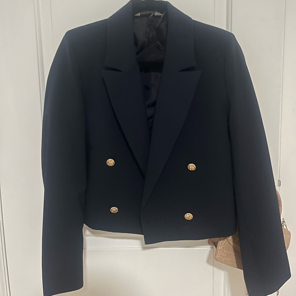 Primark Navy Blazer with Gold Buttons